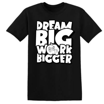 DREAM BIG, WORK BIGGER