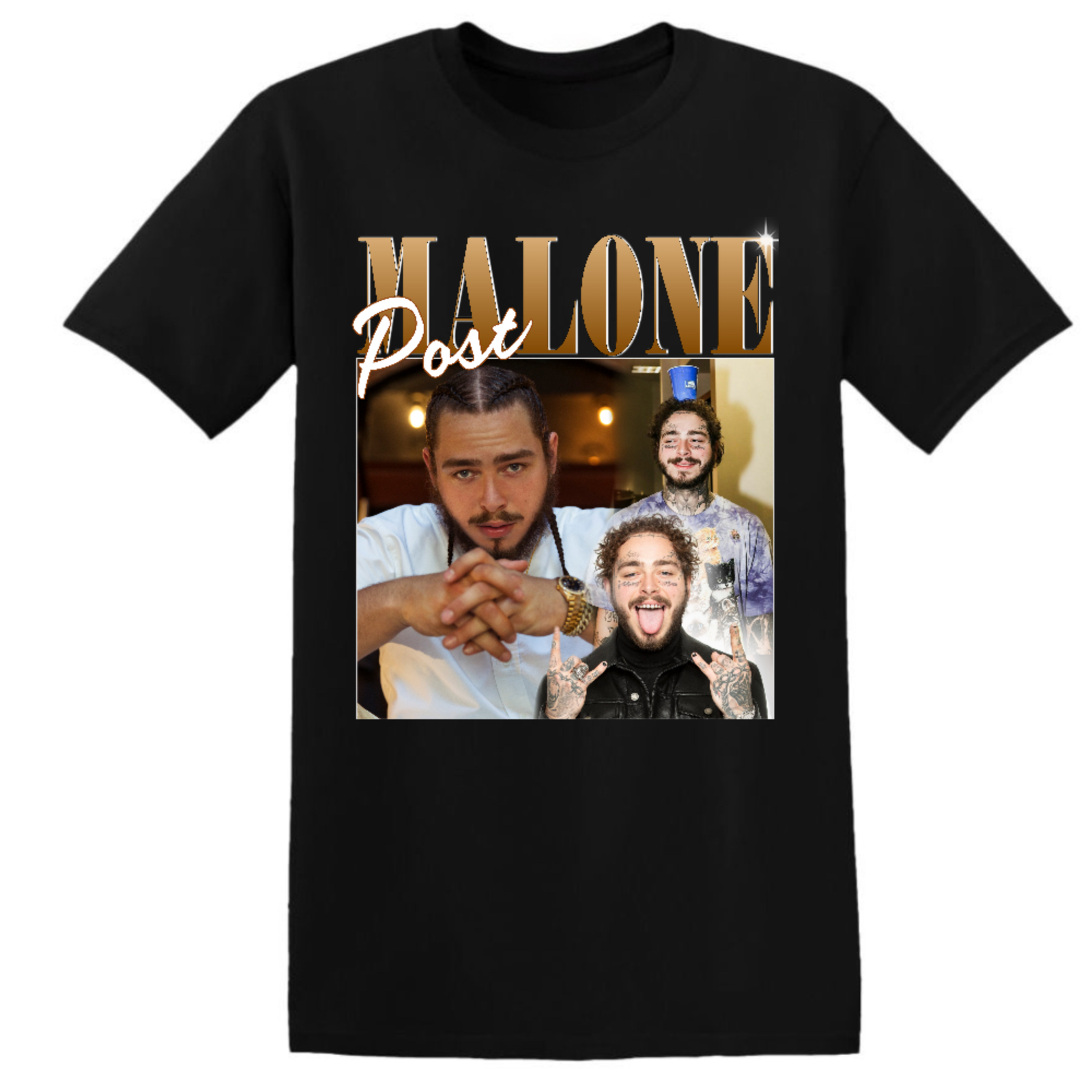 POST MALONE BROWN MOCK