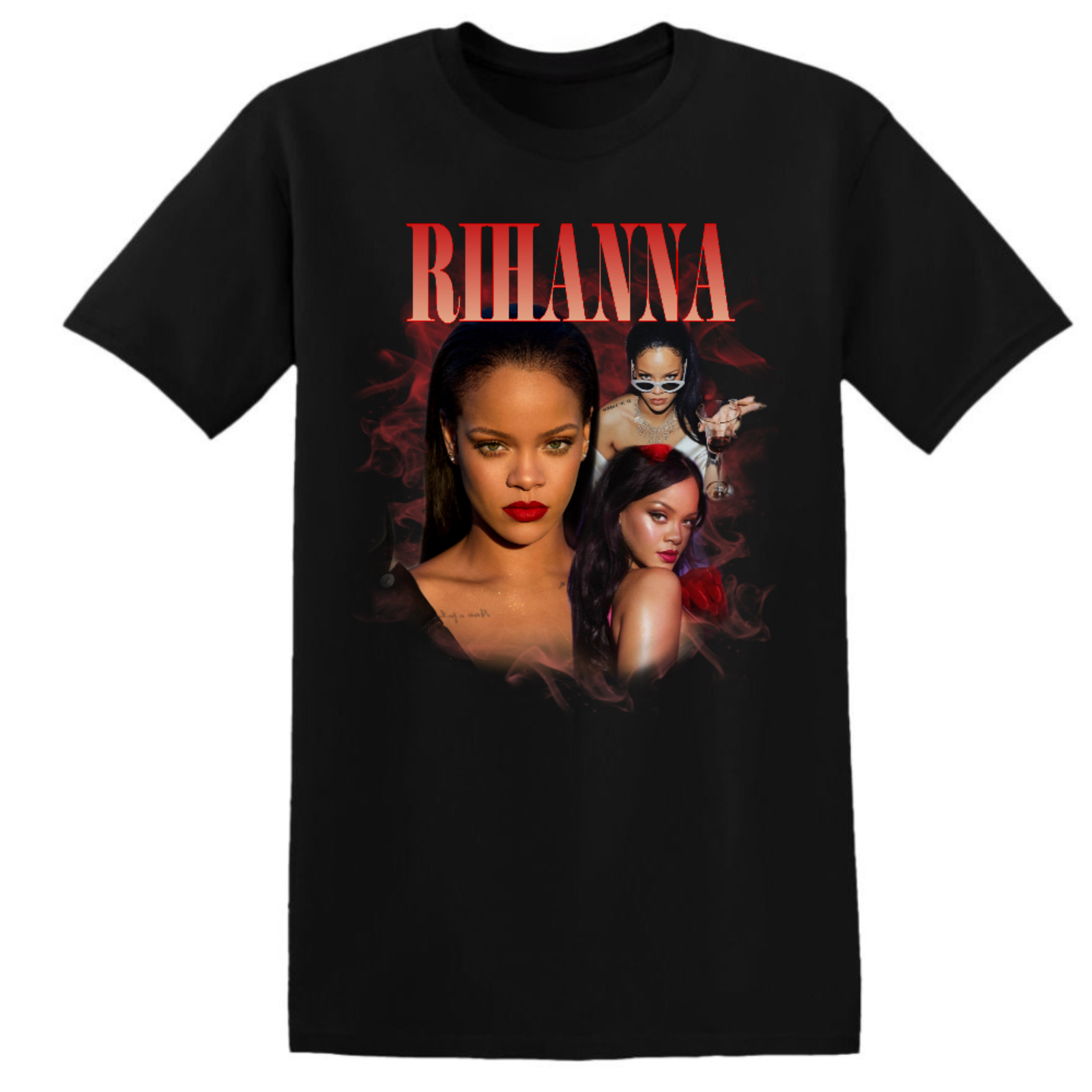 RIHANNA RED MOCK
