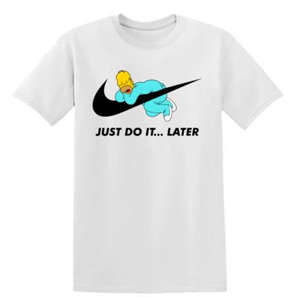 JUST DO IT LATER HOMER