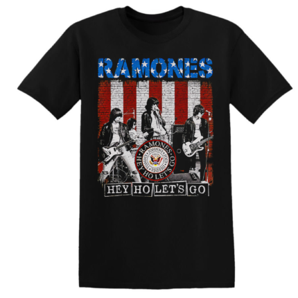 RAMONES HEY HO LET'S GO