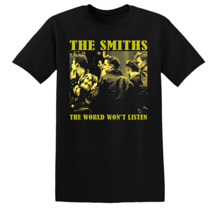 THE SMITHS THE WORLD WON'T LISTEN